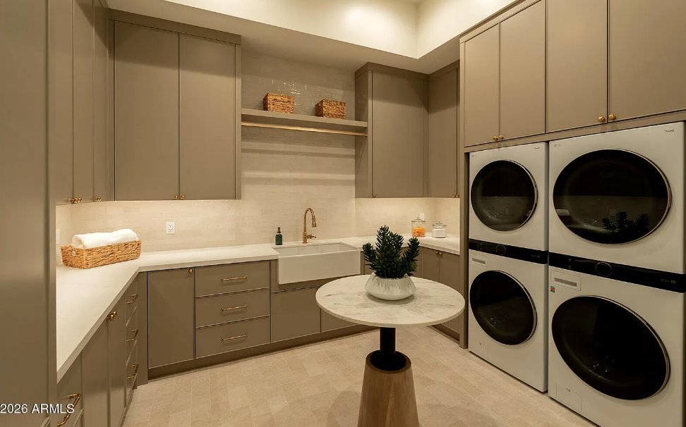 Laundry room cabinetry